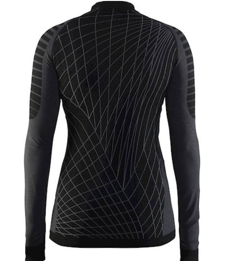 11Dámské funkční triko CRAFT Active Intensity dlouhý rukáv L černé