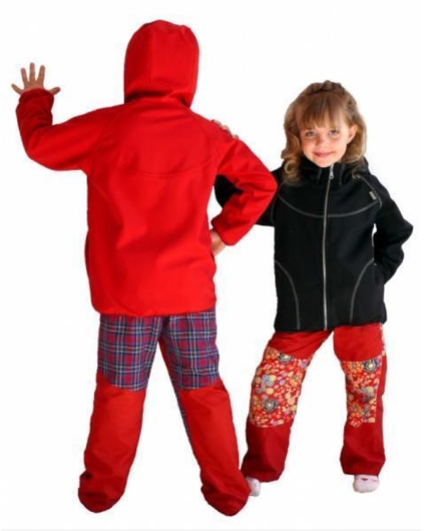 Dětská softshellová bunda Fantom 110 černá