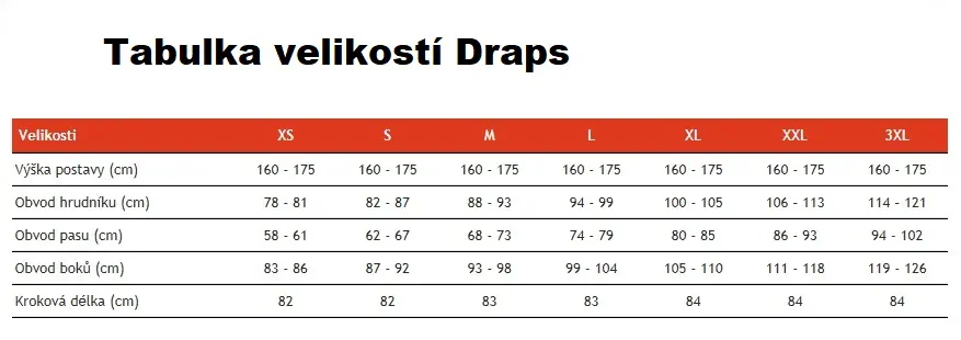 Draps 246 dámské 3/4 kalhoty bílé S