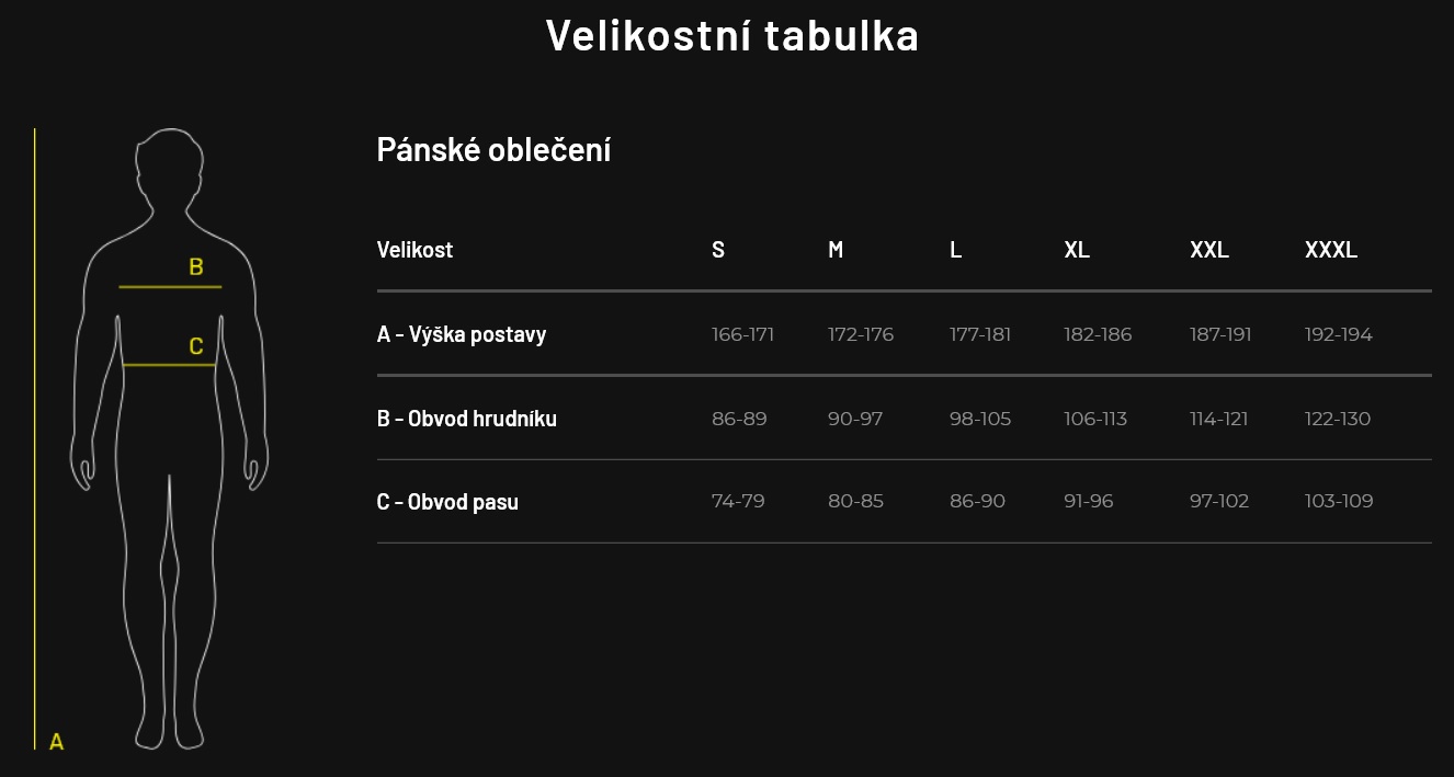 Pánské triko Sensor Double Face M