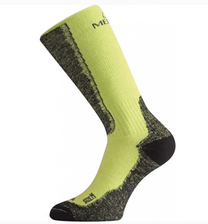 Merino ponožky Lasting WSM červené