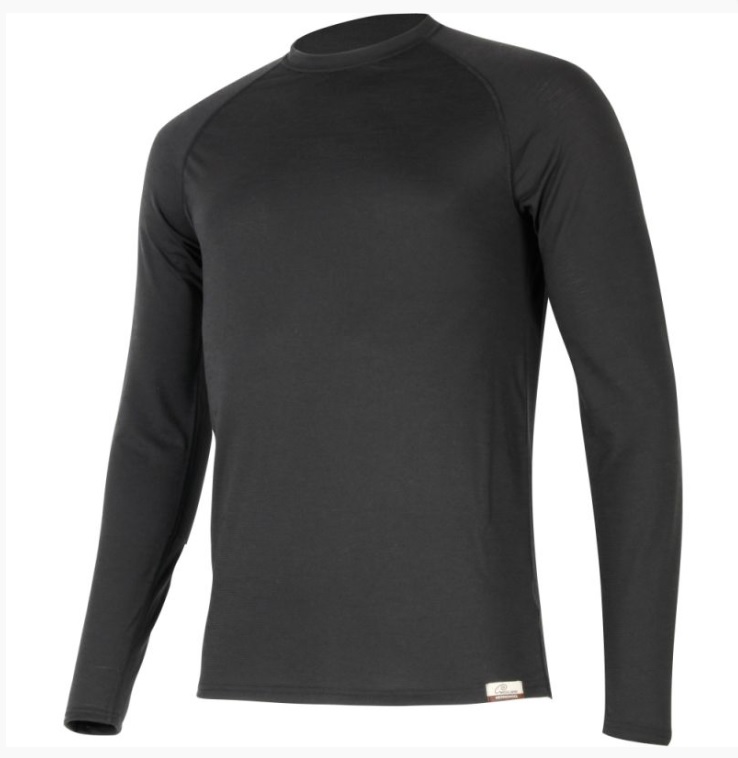 Lasting Atar XL pánské merino triko šedé