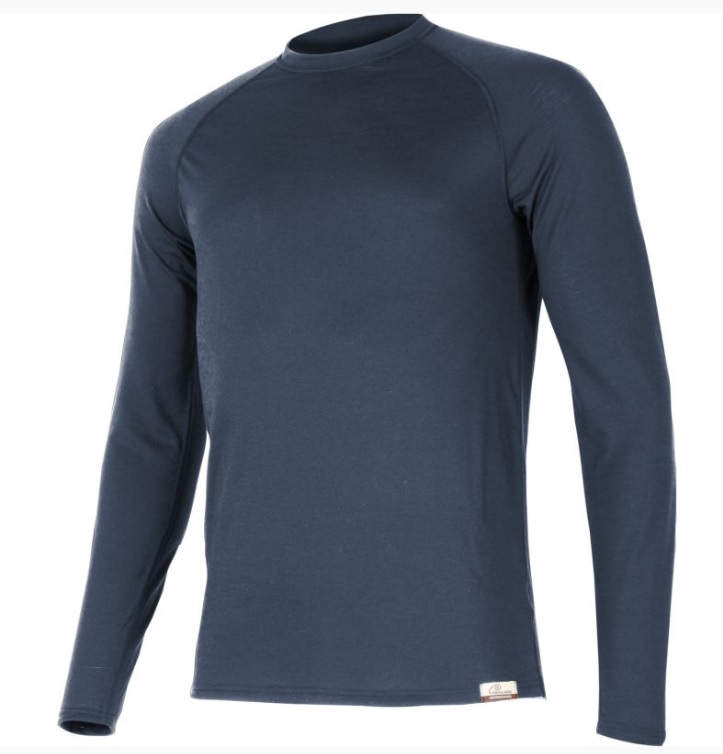 Lasting Atar XL pánské merino triko šedé