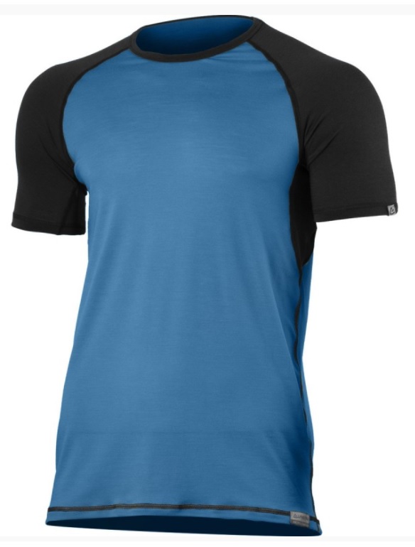 Lasting pánské merino triko OTO modré XL
