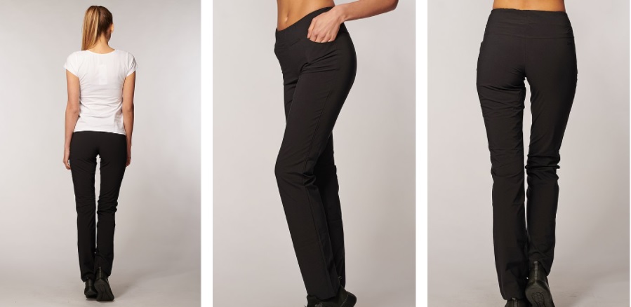 Draps dámské letní kalhoty s úzkými nohavicemi šedé S