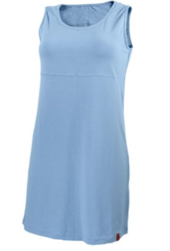 Warmpeace Backup eco šaty blue S