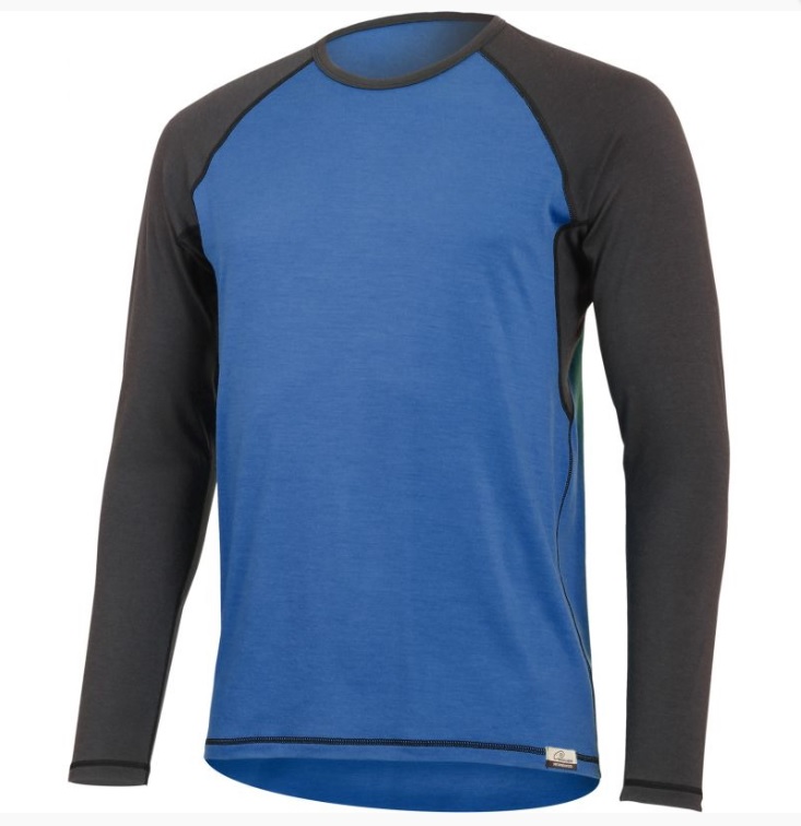 Merino triko pánské Lasting Mario M šedé