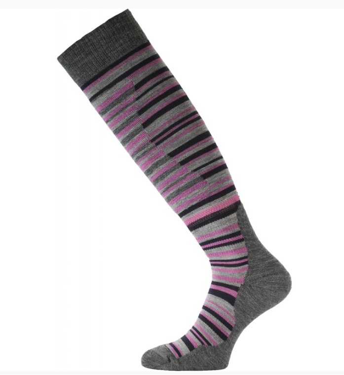 Lasting SWP lyžařské podkolenky merino modré L