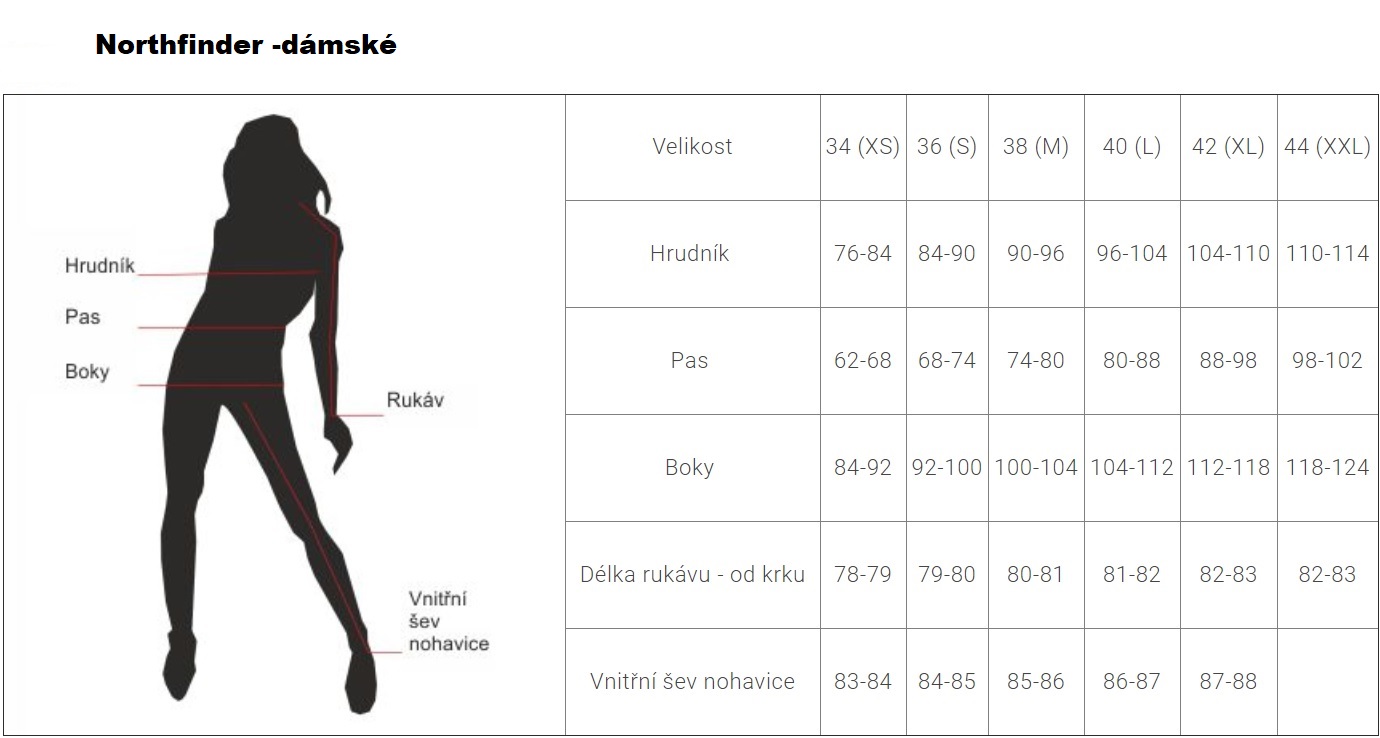 Northfinder dámská zimní bunda M