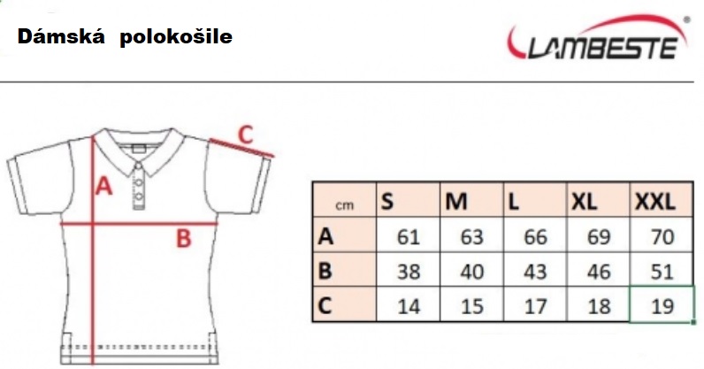 Lambeste 084 dámská polokošile výprodej, různé barvy