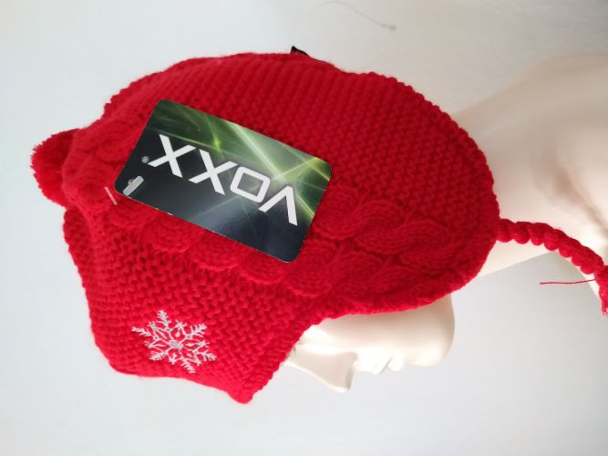 Dámská zimní čepice VOXX čevená