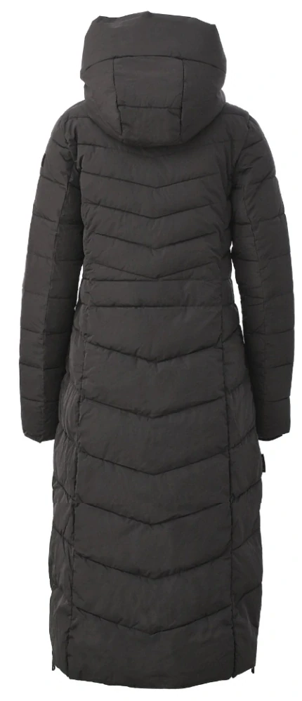 Redspot dlouhý dámský zimní kabát J59 červený M