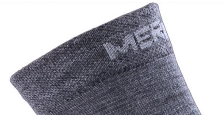 Merino ponožky Lasting WHO šedé