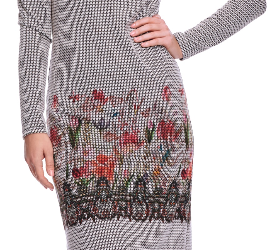 Draps 7077 dámské šaty