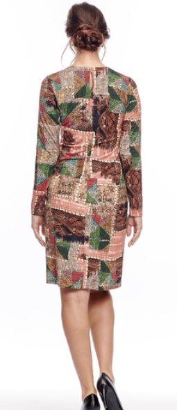 Dámské šaty Draps 7022 XL