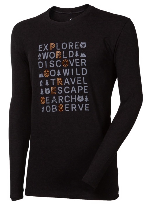 Progress VANDAL L pánské triko s dlouhým rukávem s bambusem