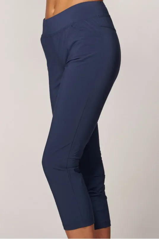 Draps 246 dámské 3/4 kalhoty bílé S