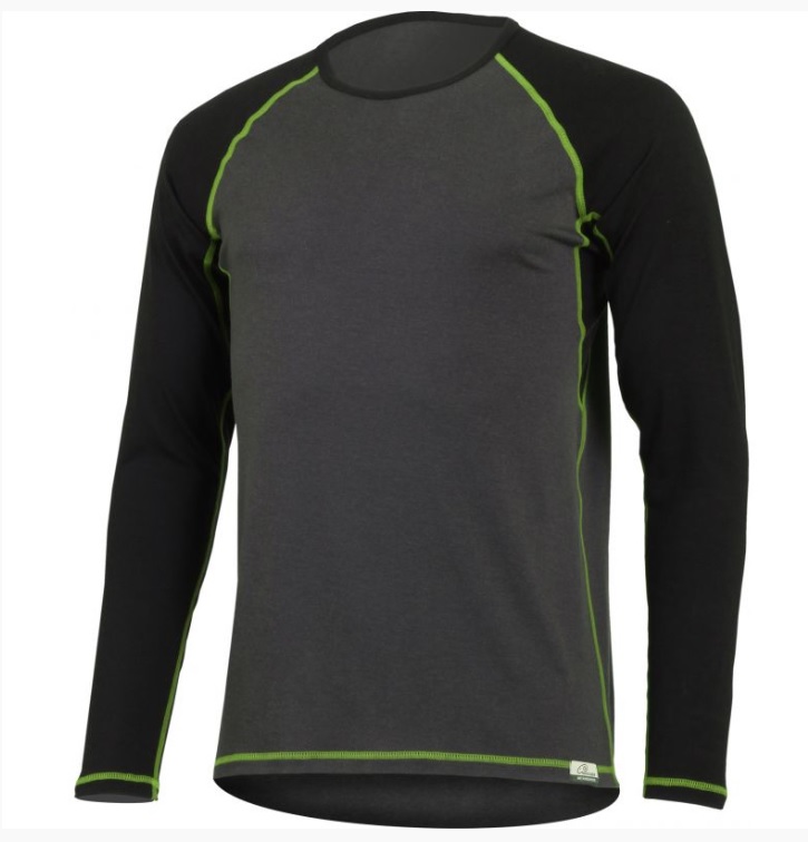 Merino triko pánské Lasting Mario šedé