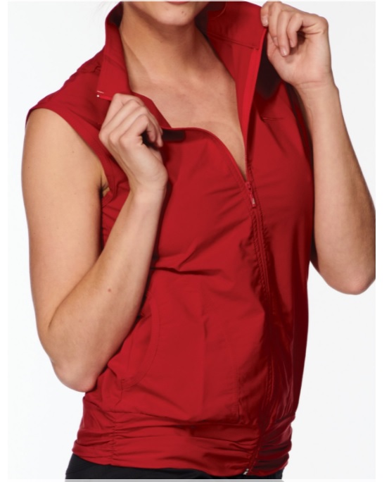 Draps 697 dámská funkční vesta silver S