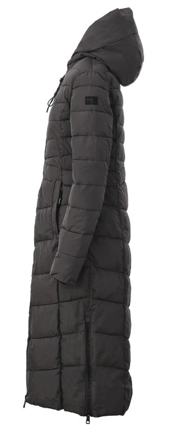 Redspot dlouhý dámský zimní kabát J59 červený M