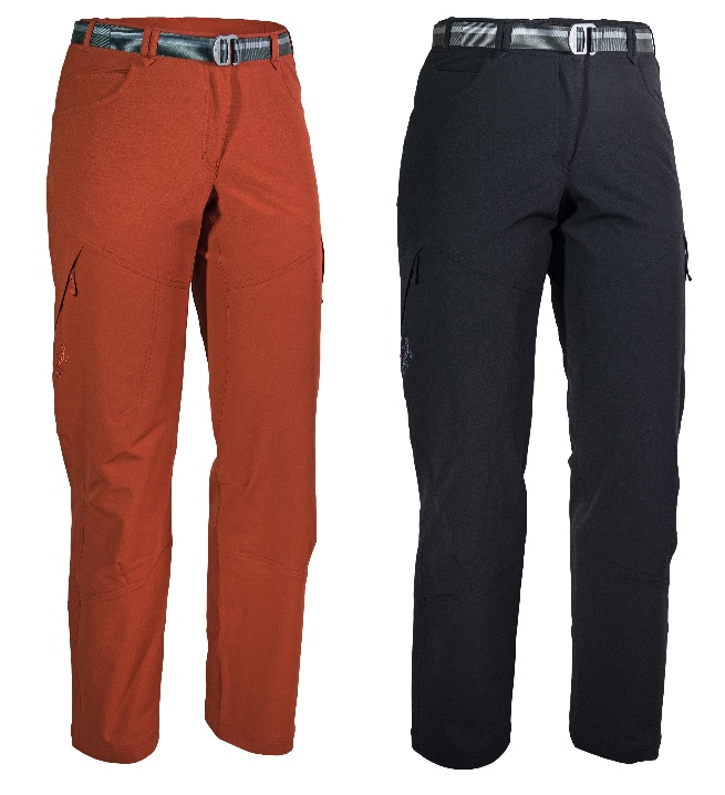 Dámské kalhoty Warmpeace Torpa M cihlové