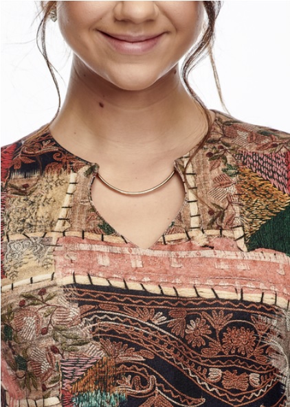 Dámské šaty Draps 7022 XL