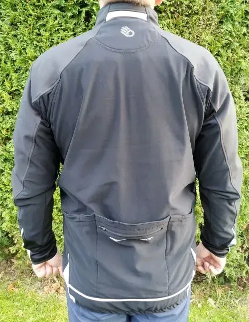 Sensor Storm pánská cyklistická bunda černá XL