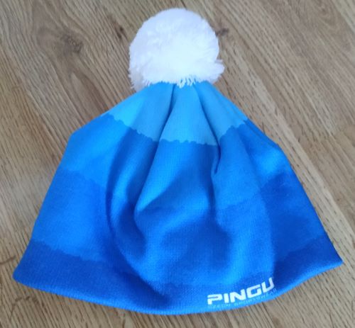 Zimní čepice Pingu Boby Knit modrá