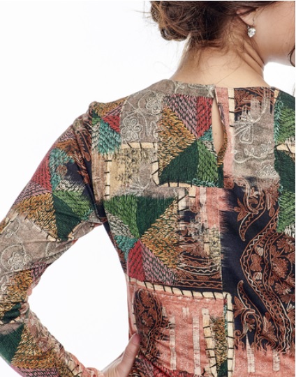 Dámské šaty Draps 7022 XL