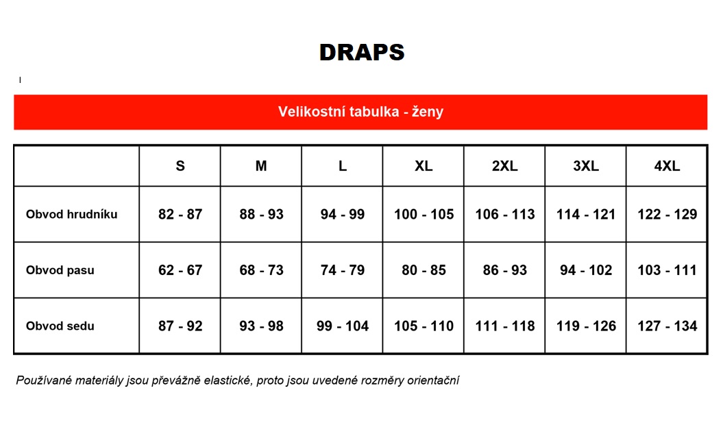 Draps dámské kalhoty L