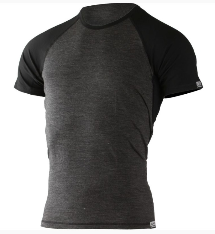 Lasting OTO pánské merino triko XXL modré