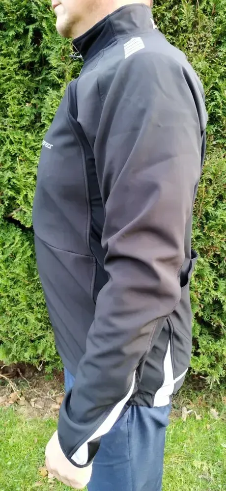 Sensor Storm pánská cyklistická bunda černá XL