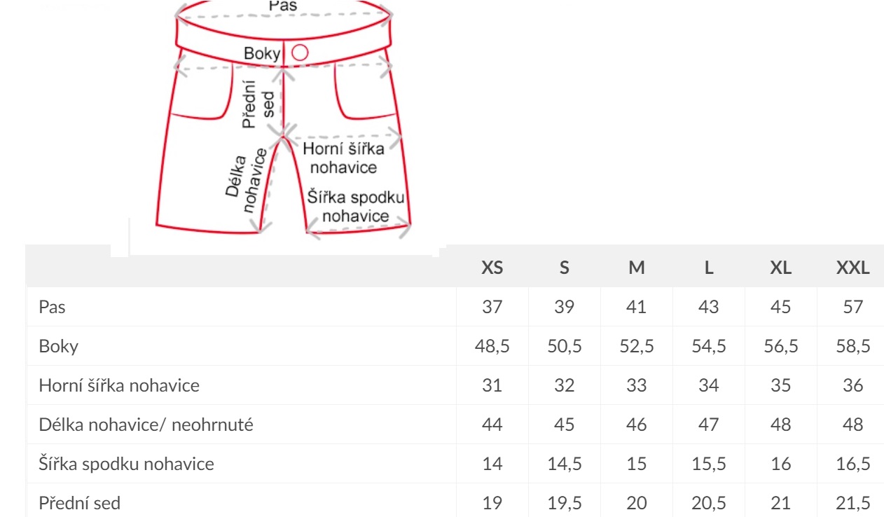 Redspot K098 dámské 3/4 kalhoty