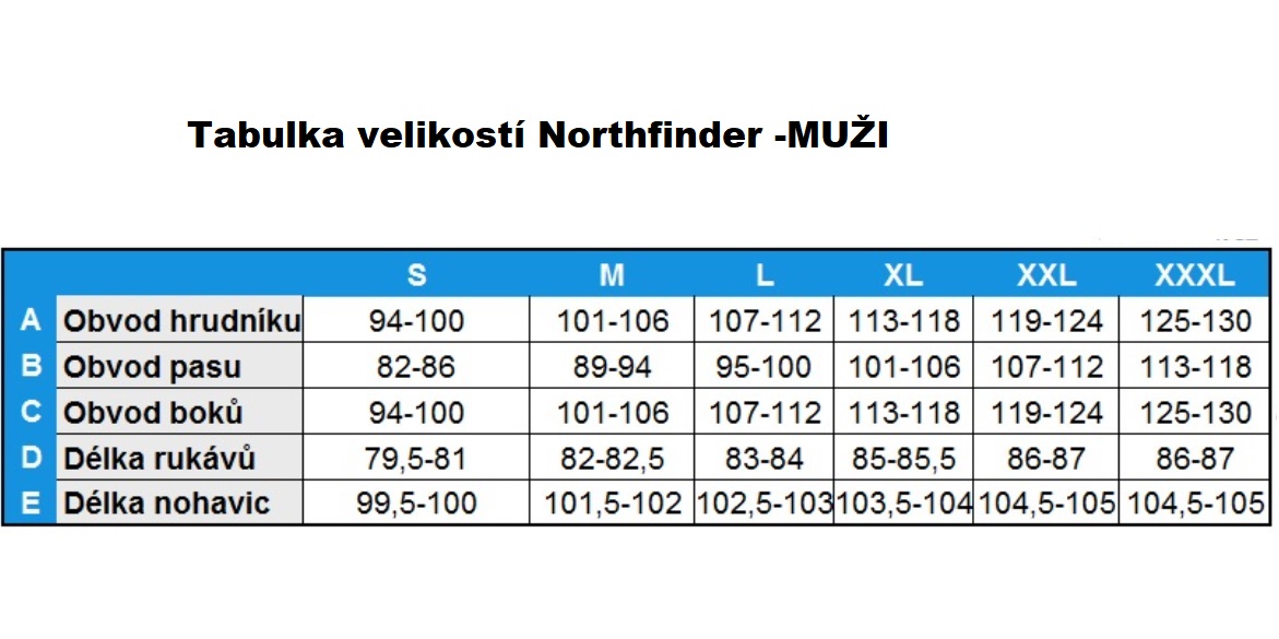 Northfinder pánské sportovní kalhoty