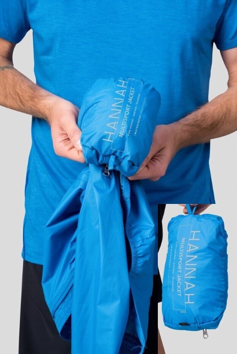 Hannah Miles blue pánská cyklistická bunda