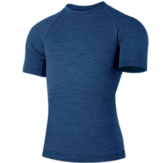 Pánské merino triko Lasting MABEL modré L/XL