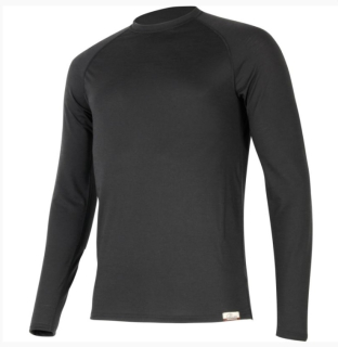 Lasting Atar pánské merino triko černé