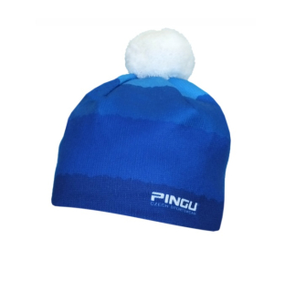 Zimní čepice Pingu Boby Knit modrá