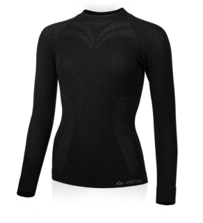 Lasting MATALA L/XL 9090 dámské bezešvé merino triko černé
