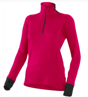 Dámská merino mikina Lasting EMILY S růžová