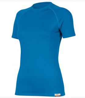 Dámské merino triko Lasting Alea modré