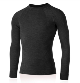 Pánské merino triko Lasting Mapol šedé