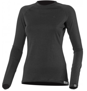 Dámské merino triko Lasting DITA M černé